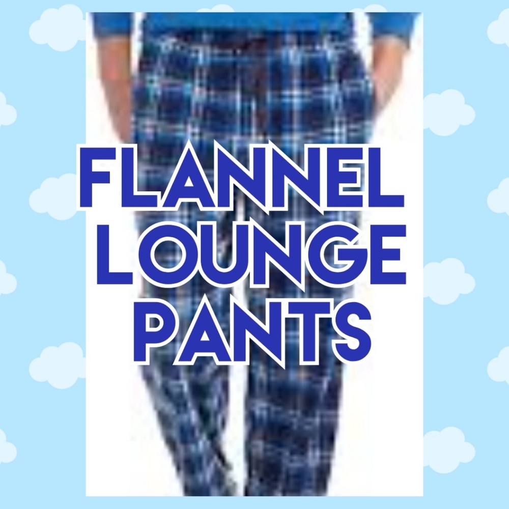 "Essentials" Men's Flannel Lounge Pants (XL)